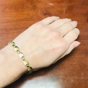 Bracelet, Gold Chain Bracelet, Gold Bracelet, 7 Inch Bracelet, 18 CM Bracelet, 14K Gold Bracelet, Bracelet For Women, Bracelet For Men
