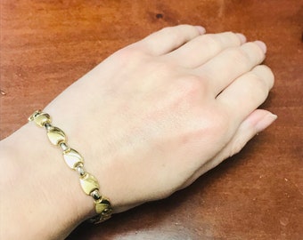 Bracelet, Gold Chain Bracelet, Gold Bracelet, 7 Inch Bracelet, 18 CM Bracelet, 14K Gold Bracelet, Bracelet For Women, Bracelet For Men