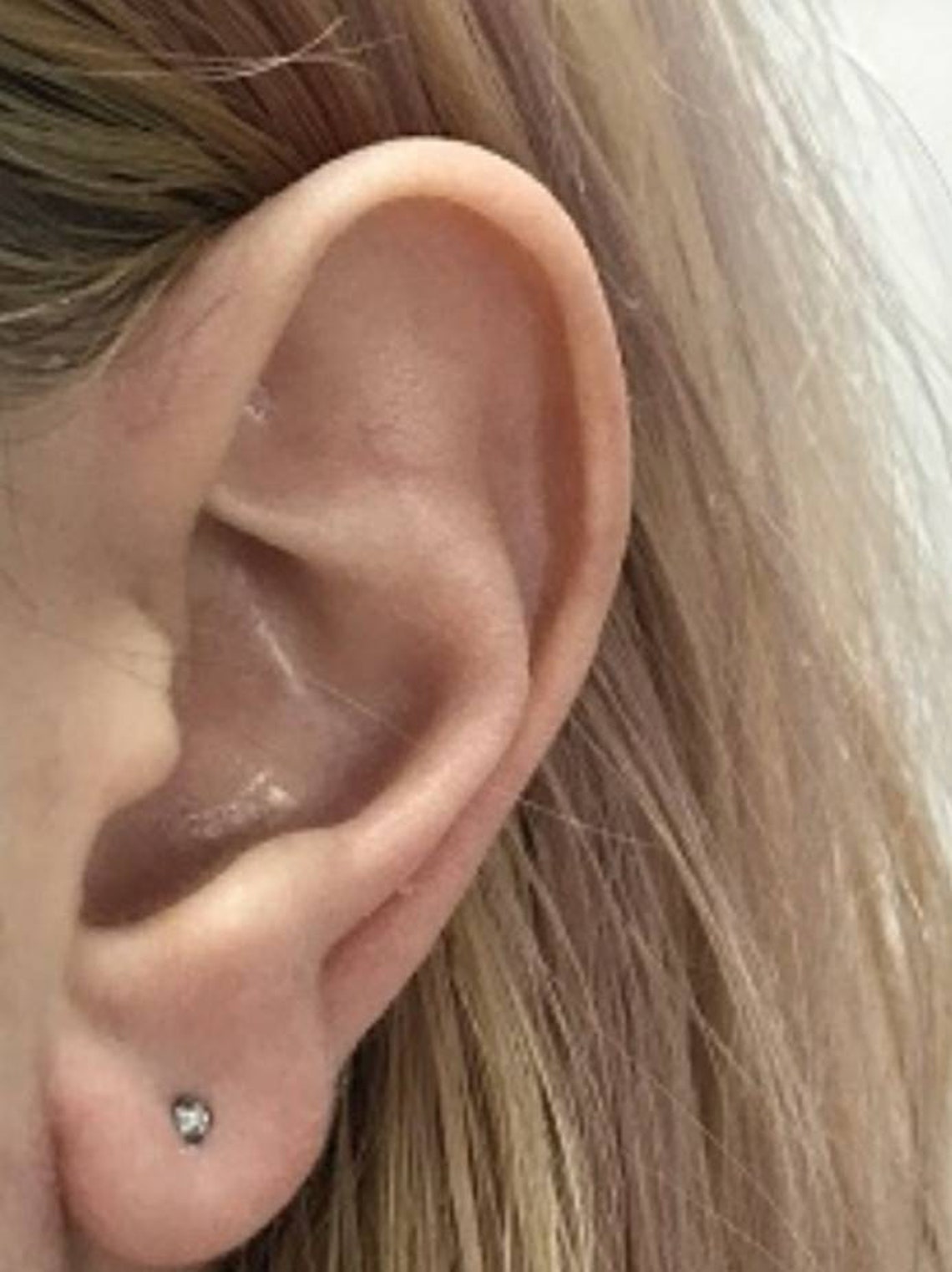 Gold Earrings, Stud Earrings, Diamond Piercing, Small Diamond Stud