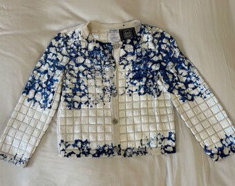 Vintage: Chanel x Libertine Collab, Couture Floral Brocade Jacket