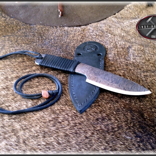 Hand Forged Neck Knife