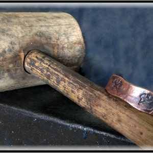 Hammered Copper Bracelet image 2