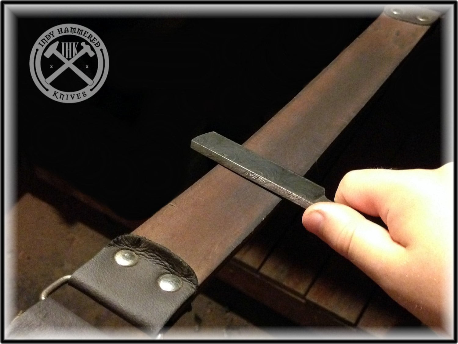 Leather Strop Heavy Duty Doublesided Etsy