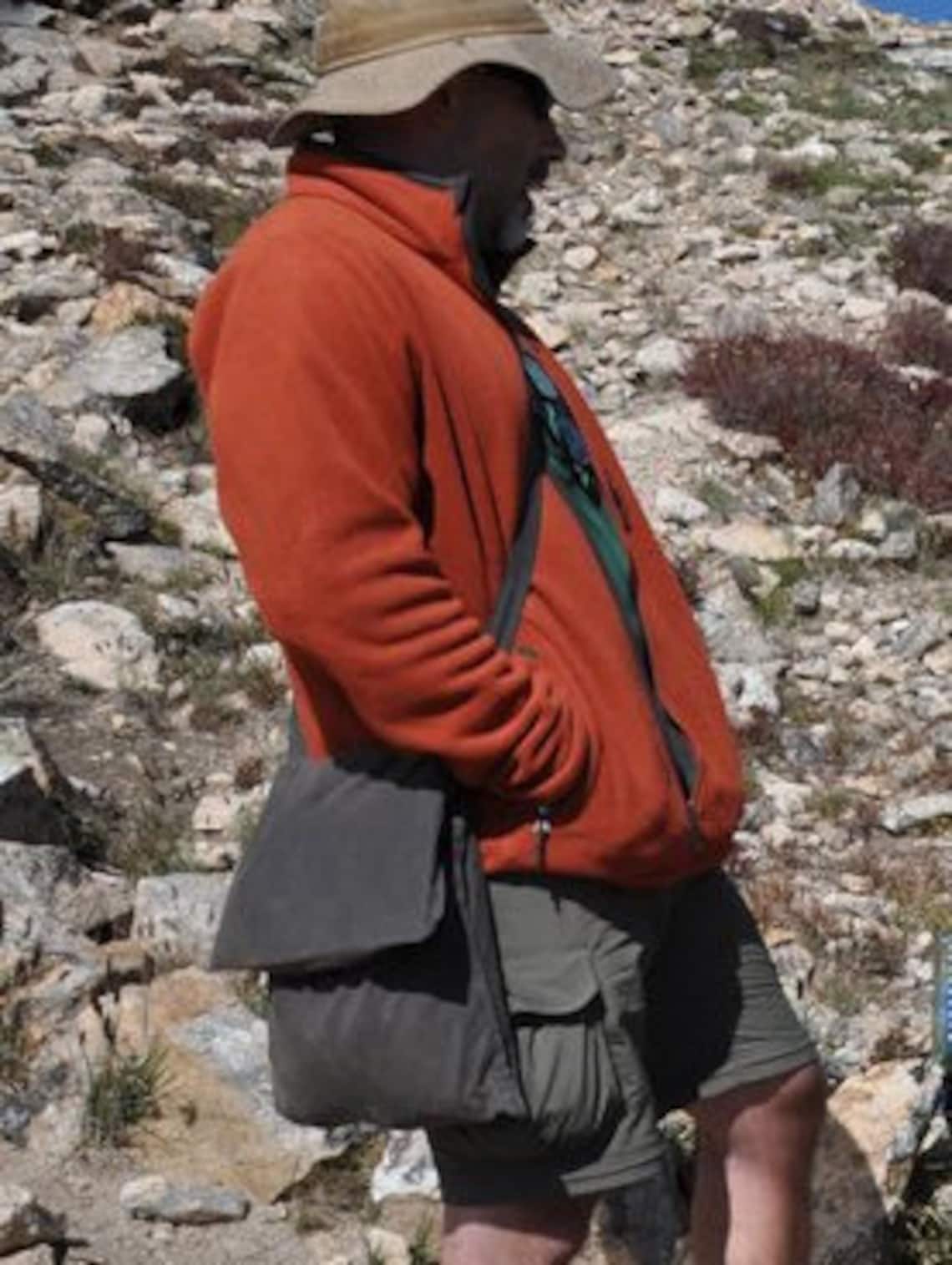 Oilskin Haversack Messenger Bag Etsy