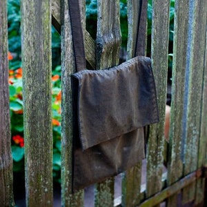 Oilskin Haversack - Messenger Bag