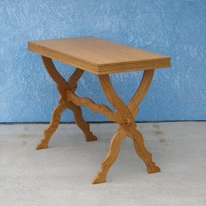 Counter Height Trestle Table