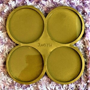 Coaster Mold Set/Coaster Mold/Plain Coaster Mold