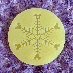 Christmas Snowflakes Ornament Mold