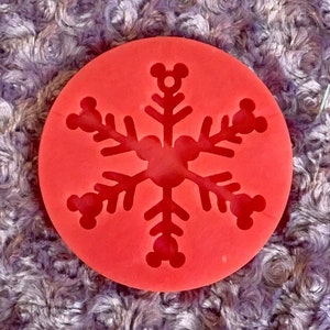 Christmas Snowflakes Ornament Mold