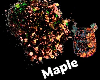 Chunky Chameleon Glitter Mix-MAPLE