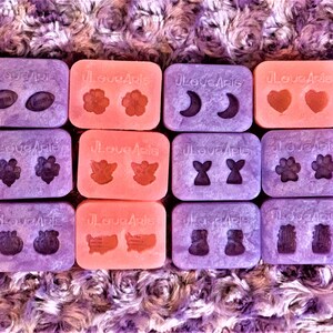 Stud Earrings Mold /Bracelet Charm Mold