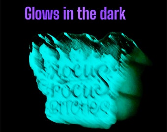 Glow in the Dark-pigment - groenblauw wiel