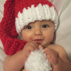Santa Hat, Santa Hat baby, Baby Christmas Hat, Christmas Hat,Newborn Christmas Hat, Santa Hat Photo Prop for Holiday Cards