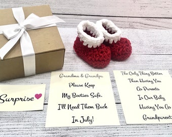 Parents Christmas  Pregnancy Announcement,  Pregnancy Announcement To Grandparents, Pregnancy Reveal, Baby Reveal, Pregnancy Reveal