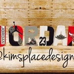 Michael Jordan Letters Michael Jordan Party Decor Jordan Etsy