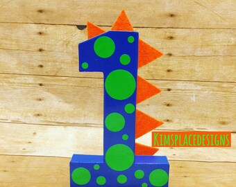 Dinosaur Decorations, Dinosaur Letters, Dinosaur Birthday Decor, Custom Decor Letters, Dinosaur Party Decor, One, First Birthday Props