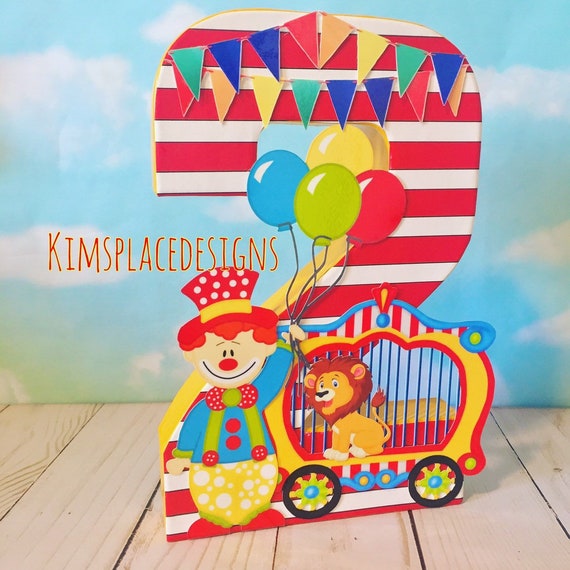 Circus Birthday Party Decorations Carnival Theme Birthday Etsy