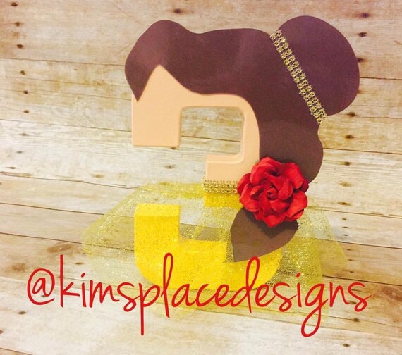 Beauty and the Beast Birthday, Beauty and the Beast Party, Beauty and the Beast Decorations, Princess Party, Birthday Letters, Number Props Il_570xn
