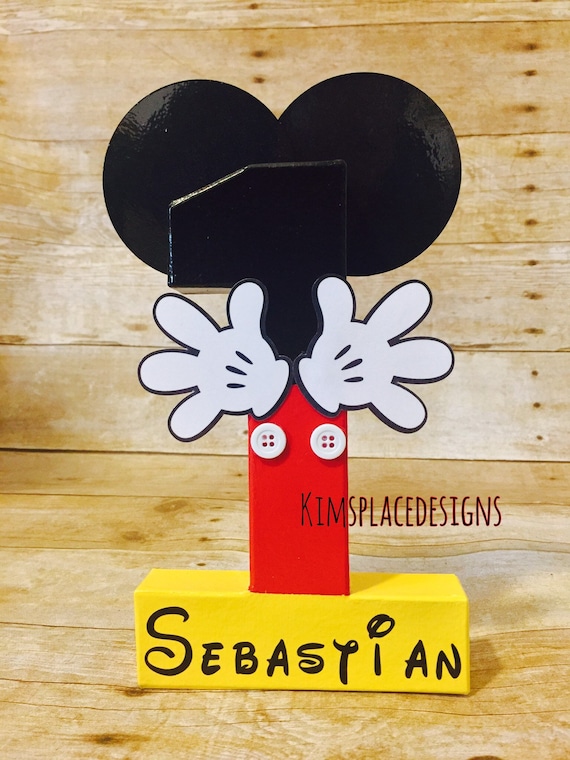 Mickey Mouse Numbers, Mickey Mouse Party Supplies, Mickey Mouse First Birthday Decor, Custom Decor Letters, Mickey Mouse Cake Smash Props Il_570xn