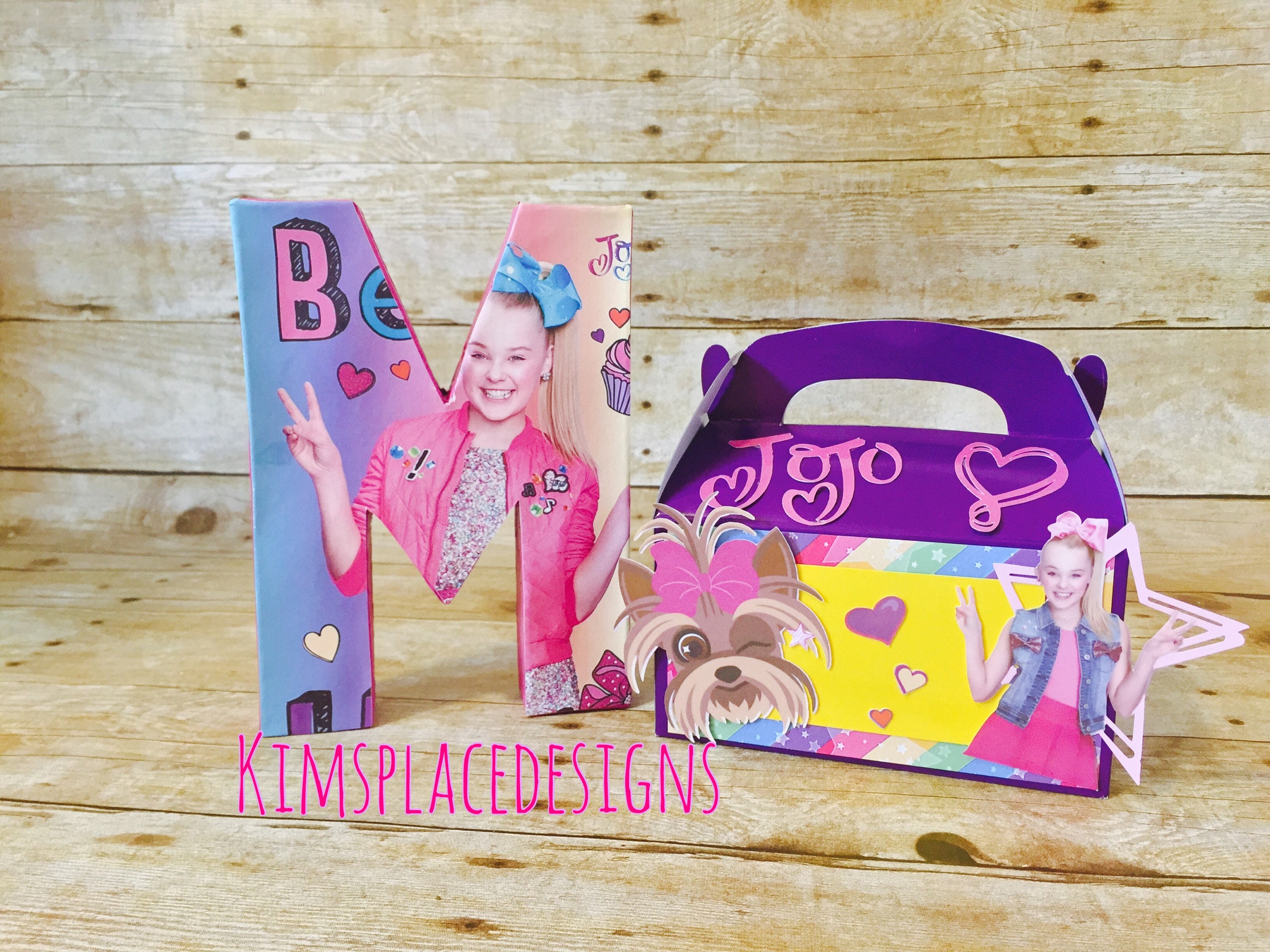 Jojo Siwa Party Favors Jojo Siwa Favor Box Party Favors Etsy