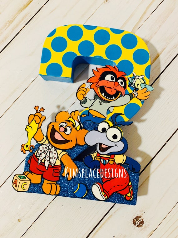 Muppet Babies Letters, Muppet Babies Party, Muppet Babies Birthday, Muppet Babies, Muppet Baby, Muppet Babies Invitation, Number Props Il_570xn