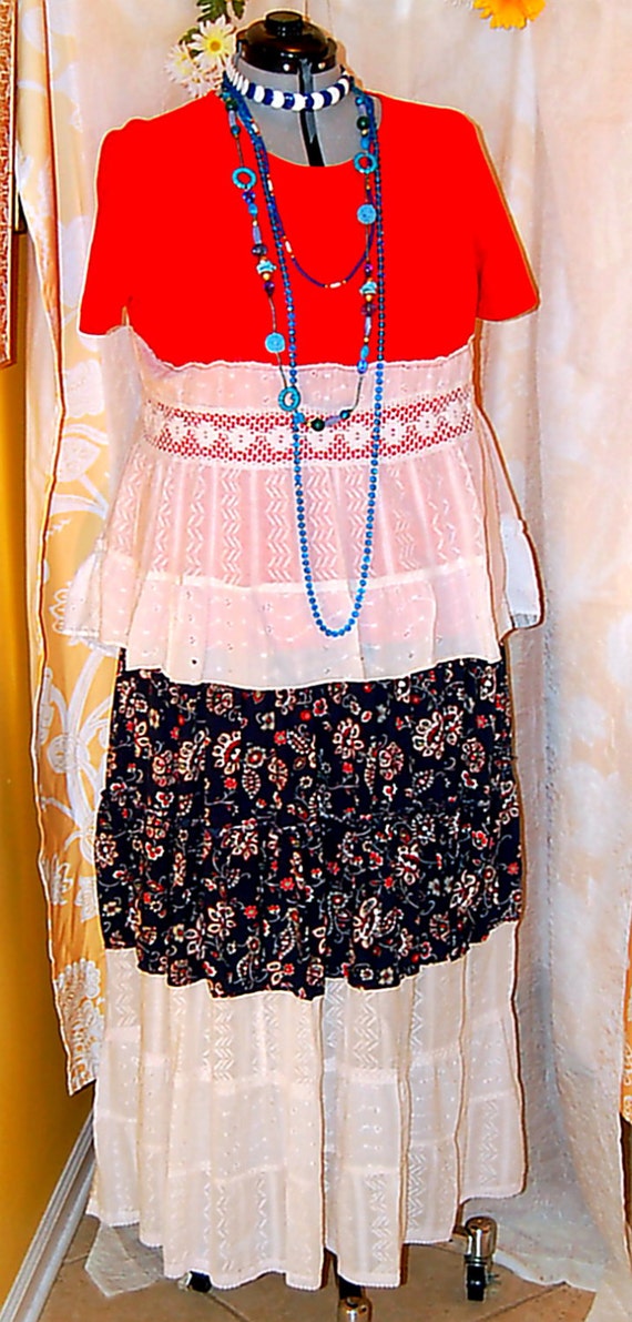 Red White And Blue Plus Size Clothing