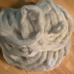pygora/wool combed top