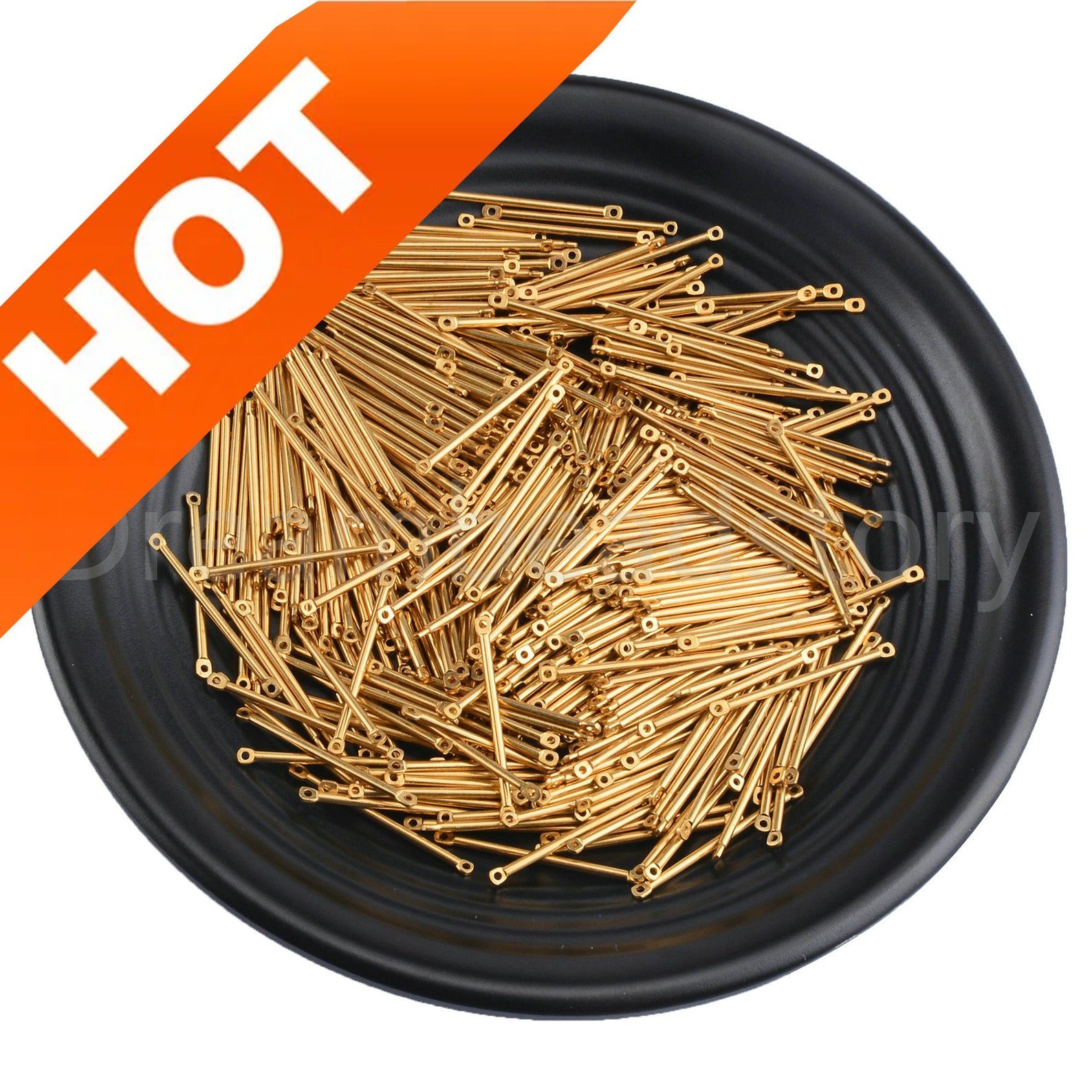 1001000 Pcs Raw Brass Bar Charms 16/ 18/ 19 Gauge Sideways Etsy