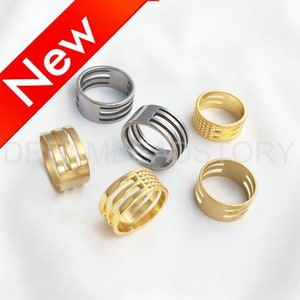 Jump Ring Opener / Closer Tool - Finger Ring Opening Tool ( Brass/ Stainless Steel)