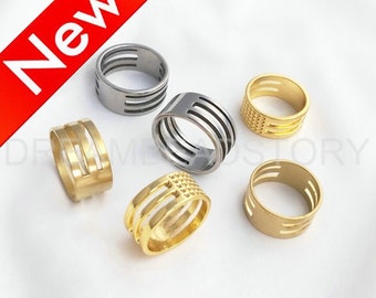 Jump Ring Opener / Closer Tool - Finger Ring Opening Tool ( Brass/ Stainless Steel)