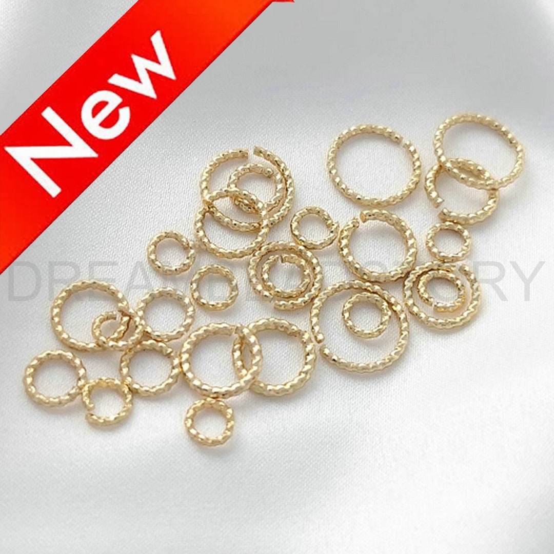 Jump Ring Maker 6-Color Assorted Jump Rings For Jewelry Making – Open Link Loops 4mm To 12mm, Alloy 6 Colors Jump Rings Findings - Foto 8