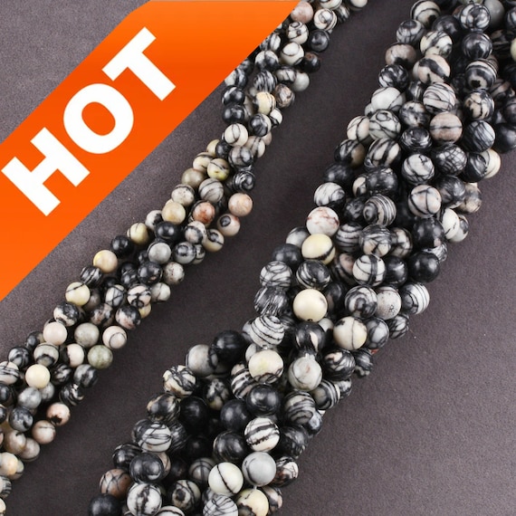 DIY Making Necklace Bracelet Beads Bulk Wholesale Natural Black