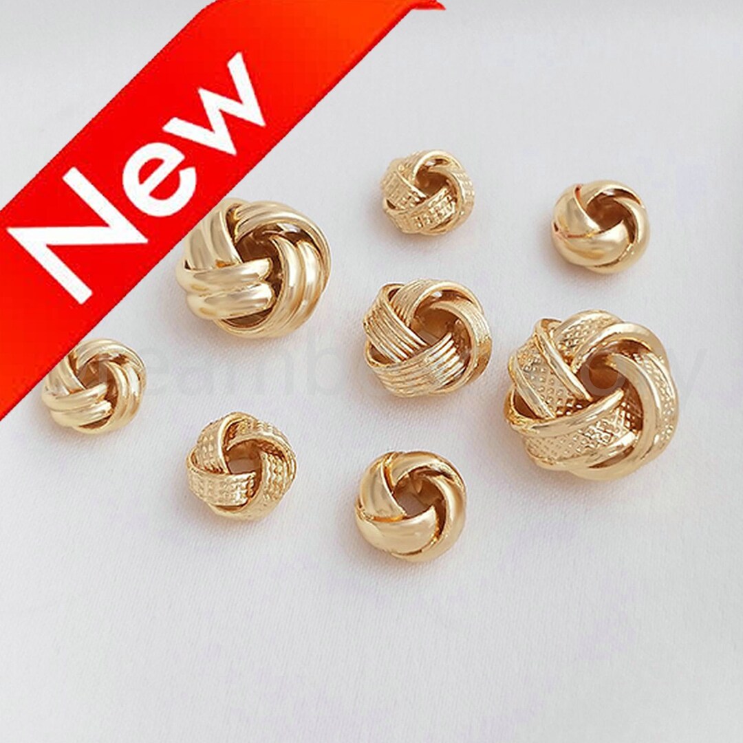 2100 Pcs 14K Gold Plated Jewelry Making Loose Beads Lots Wholesale