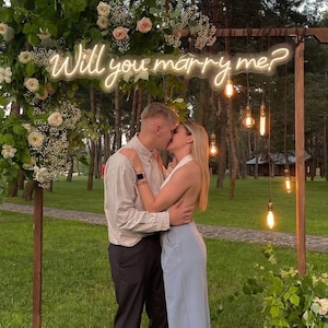 Will You Marry Me Neon Sign,Marry Me Battery Sign,Custom Neon Sign,Neon Wedding Sign,Wedding Sign,Wedding Party Decor,Proposal Neon Signs