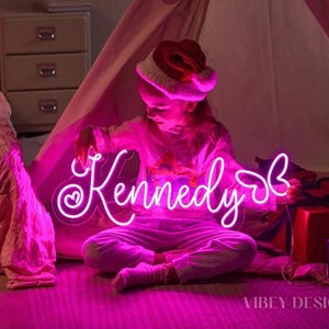 Benutzerdefinierte Leuchtreklame mit Schmetterling,Neon Neon Schild,Kinder Namensschild,Geburtstagsgeschenke,Geburtstagsgeschenke,Geburtstagsgeschenke,Geburtstagsgeschenke,Geburtstagsgeschenke
