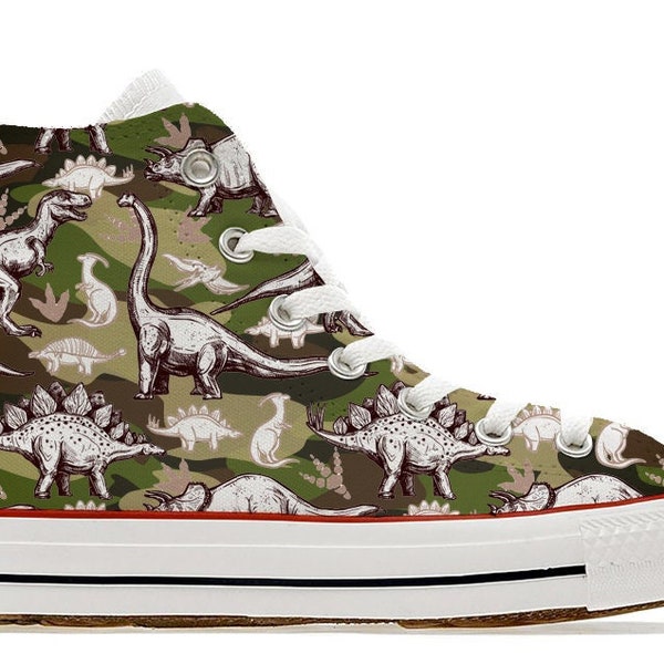 dinosaur converse size 5