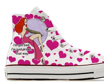 love heart converse