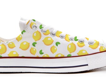 lemon high top converse
