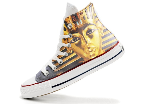 Buy Tutankhamen Egyptian Mummy Pharaoh Custom Converse High in India -