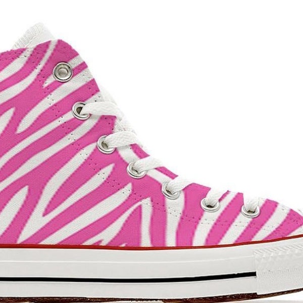 Custom Zebra Shoes Etsy