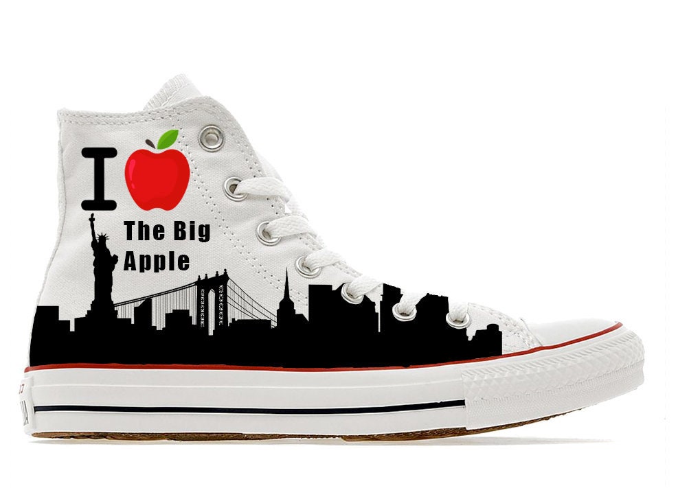 juni Credential bibliotekar I Love the Big Apple Liberty Statue New York Illustrated - Etsy Denmark