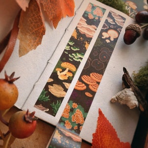 Tree Fungi Washi Tape | Nature-Themed Stationery | Gift for Mycologist or Mushroom Lover