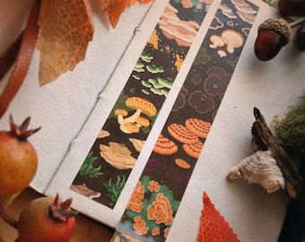 Tree Fungi Washi Tape | Nature-Themed Stationery | Gift for Mycologist or Mushroom Lover