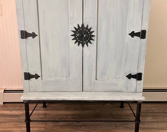 Sage Indie / Boho Armoire / Shipping Not Included