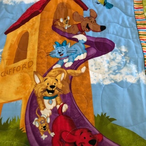 Clifford Pup Baby Quilt image 2