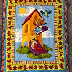 Clifford Pup Baby Quilt image 1