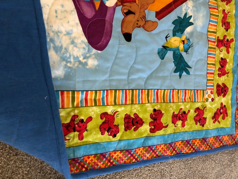 Clifford Pup Baby Quilt image 3