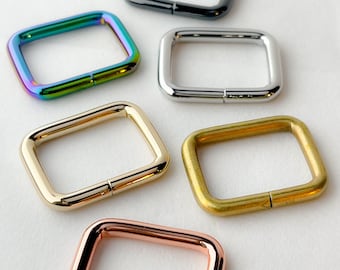 1" Rectangle Rings | Pack of 4