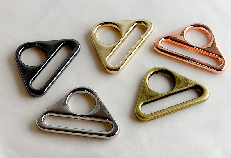 Copper Triangle Rings 1.50