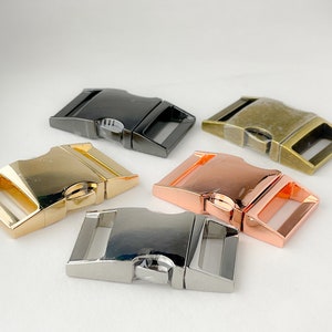 1&quot; Metal Side Release Buckle | Pack of 2